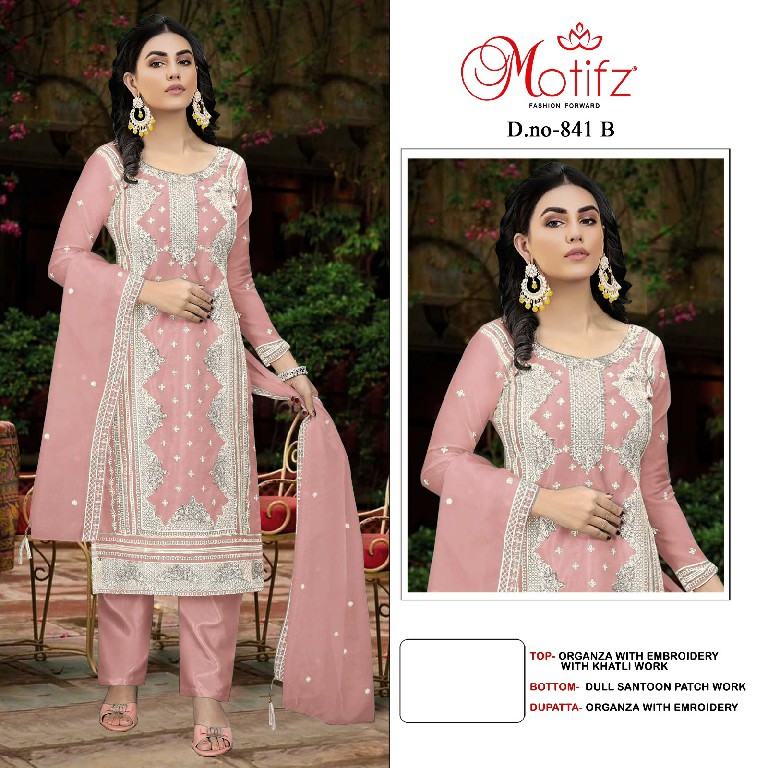 Motifz D.no 841 Wholesale Indian Pakistani Concept Salwar Suits