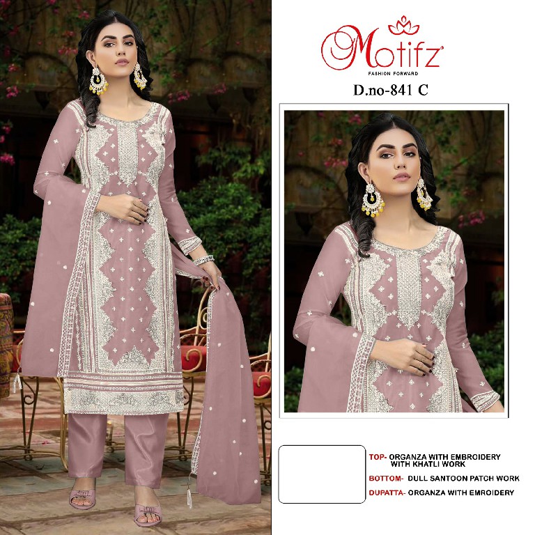 Motifz D.no 841 Wholesale Indian Pakistani Concept Salwar Suits