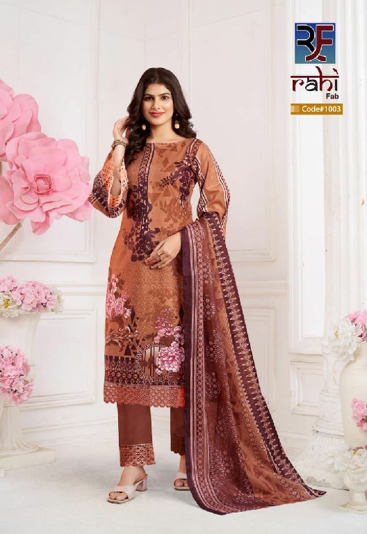 Rahi Fab Rizwana Wholesale Pure Cotton Dress Material