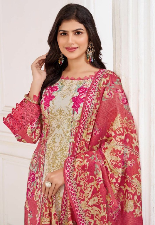 Rahi Fab Rizwana Wholesale Pure Cotton Dress Material