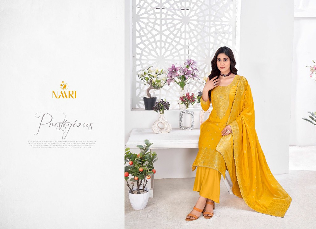 mannat by naari muslin jacquard hit design unstitch dress material