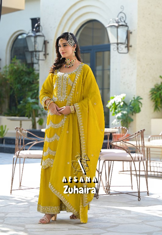 Afsana Zuhaira Wholesale Garara Style Readymade Salwar Suits Combo