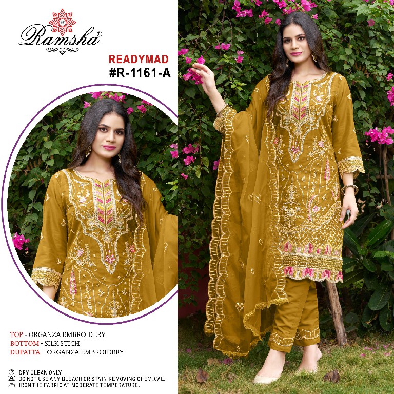 Ramsha R-1161 Wholesale Readymade Indian Pakistani Salwar Suits