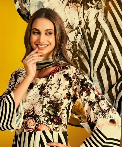 Vaishali Vol-3400 Vivid Visuals Wholesale Digital Suits Collection