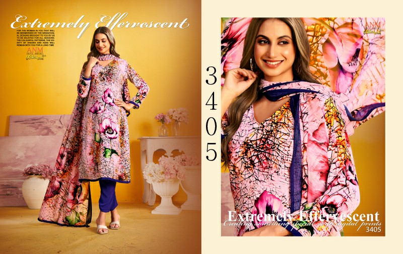 Vaishali Vol-3400 Vivid Visuals Wholesale Digital Suits Collection