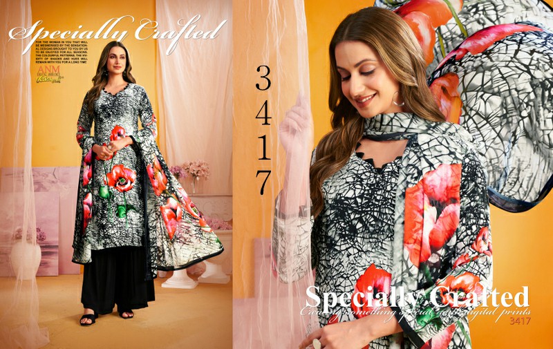 Vaishali Vol-3400 Vivid Visuals Wholesale Digital Suits Collection