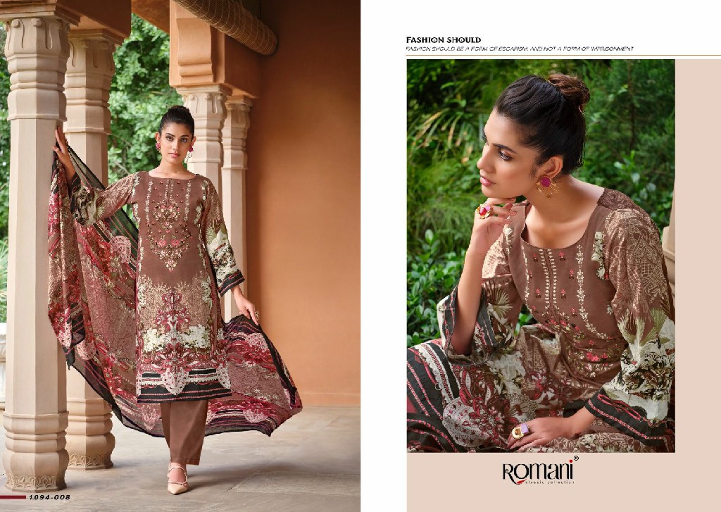 ROMANI PRESENTS AARZU VOL 11 HIT DESIGN SOFT COTTON PAKISTANI ETHNIC SALWAR SUIT