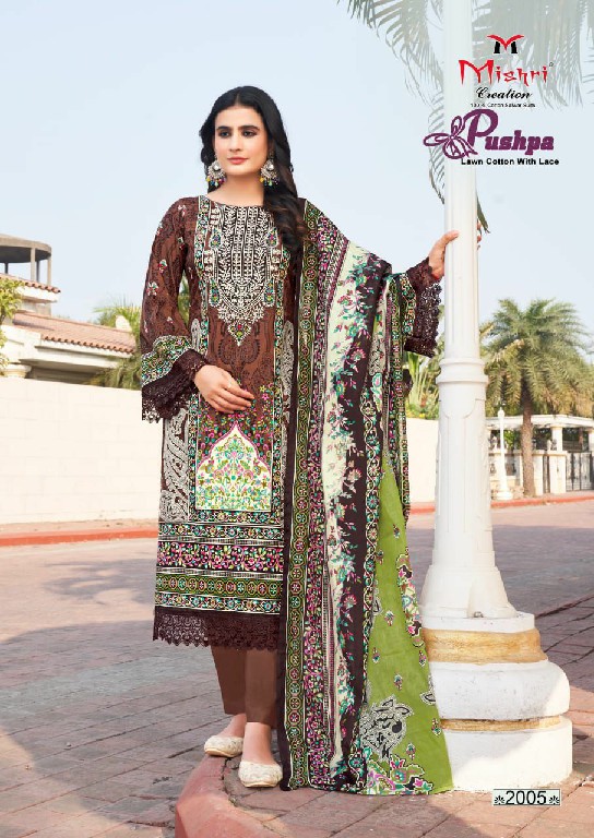 Mishri Pushpa Vol-2 Wholesale Lawn Cotton Printed Dress Material