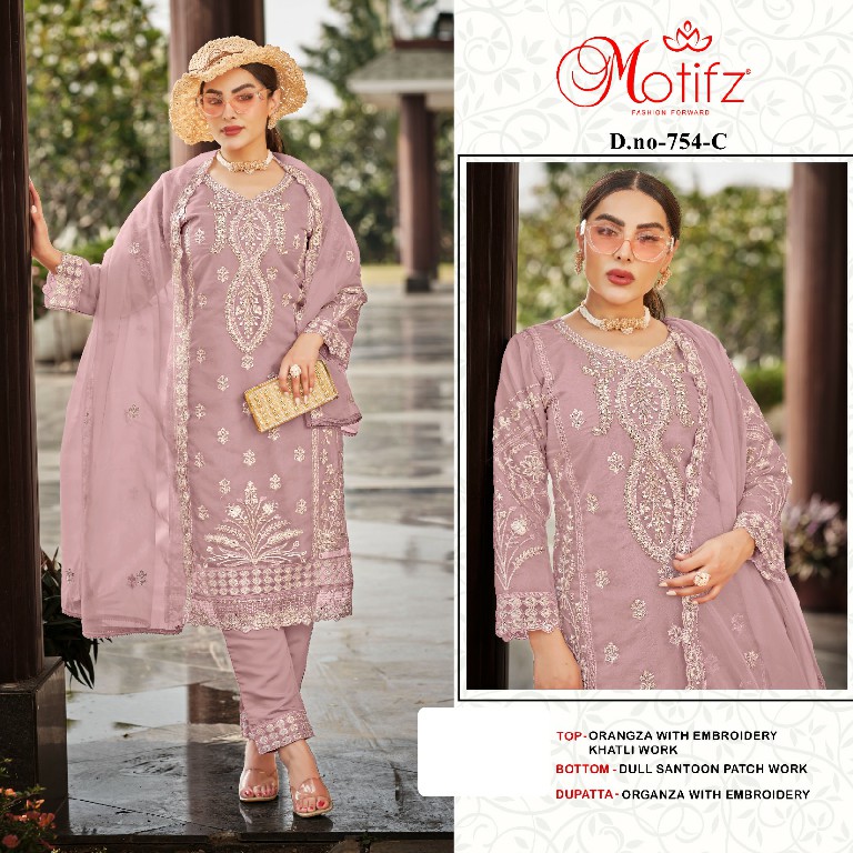 Motifz D.no 754 Wholesale Indian Pakistani Concept Salwar Suits