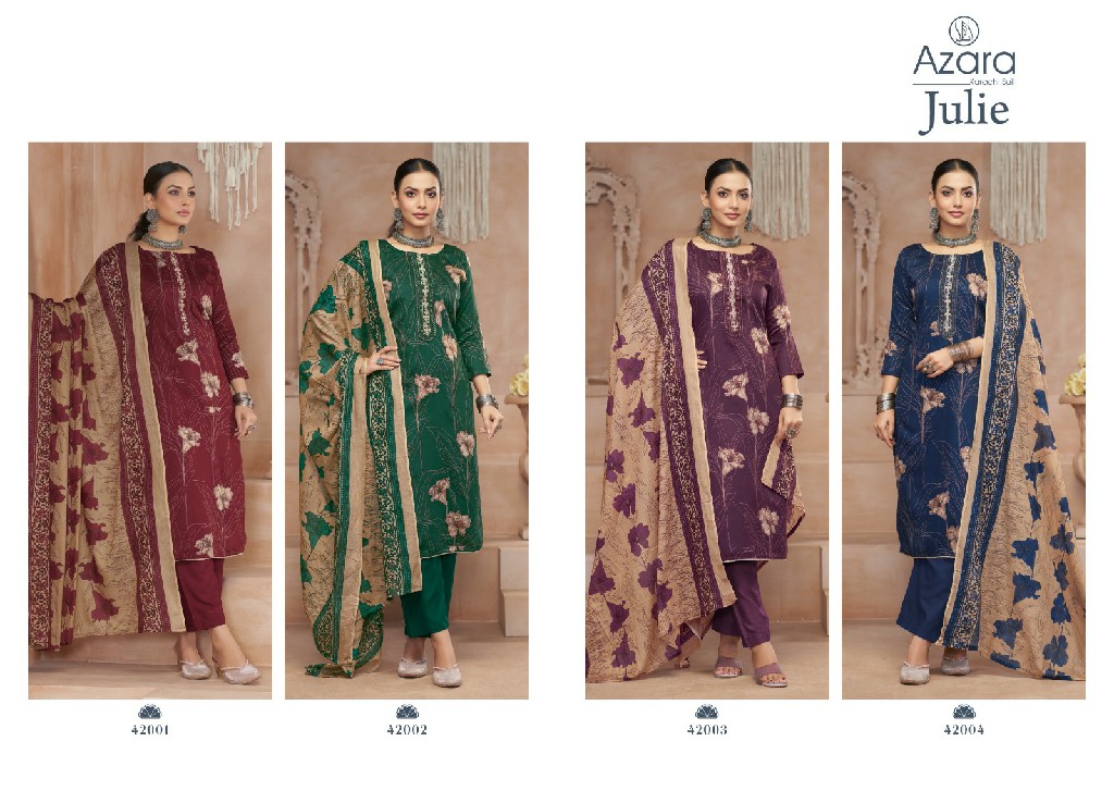 julie by azara radhika fashion jam cotton daily wear salwar kameez