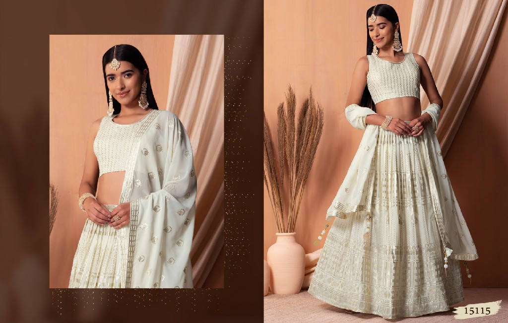 Zeel Clothing Zeel Vol-25 Wholesale Georgette Fabrics Designer Lehengas