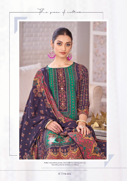 Alok Kajal Wholesale Pure Viscose Reyon With Fancy Hand Work Dress Material