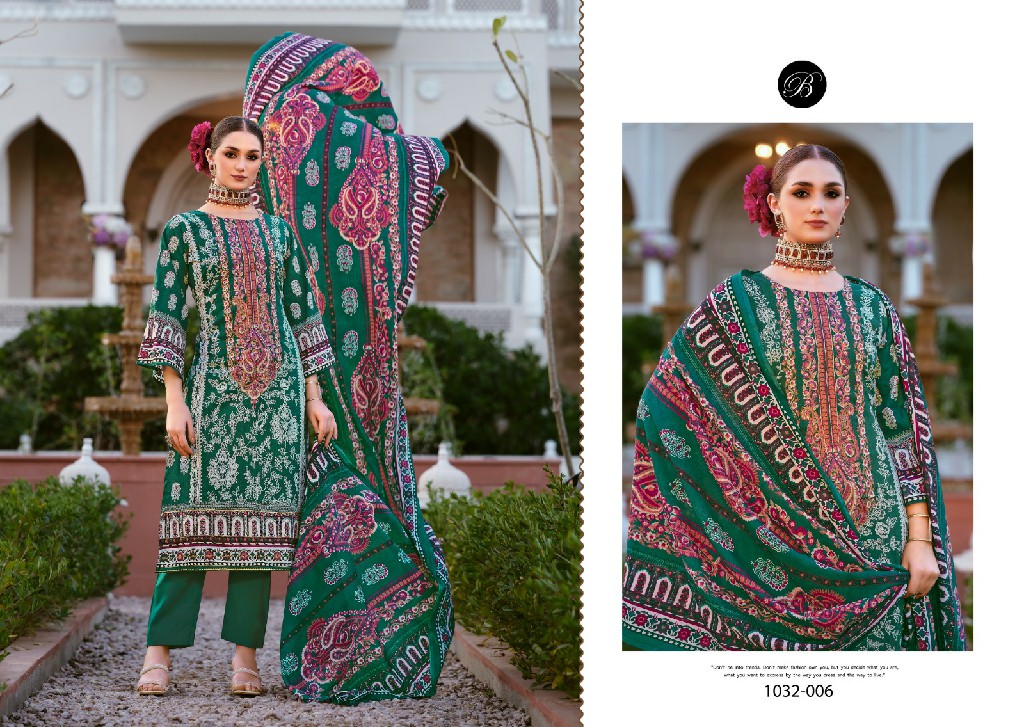 belliza designer charizma cotton modern pakistani dress material online