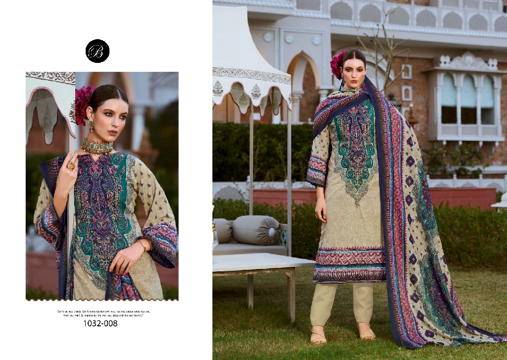 belliza designer charizma cotton modern pakistani dress material online