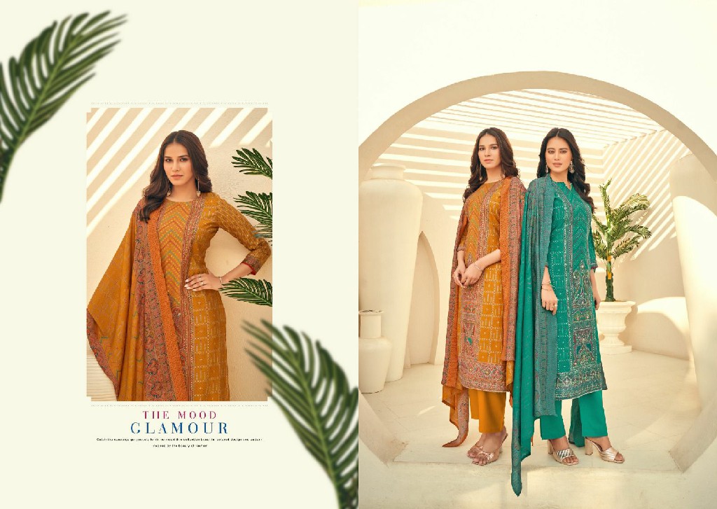 Nishant Shubha Vol-6 Wholesale Modal Silk With Handwork Dress Material