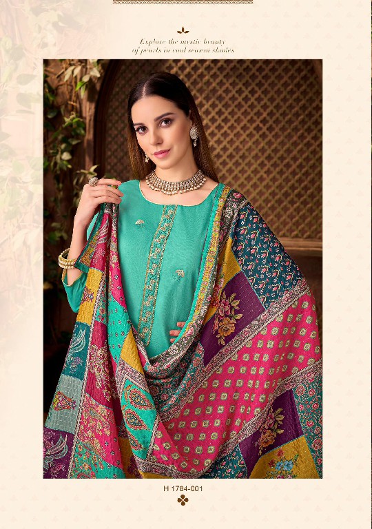 Alok Mishika Wholesale Pure Zam Fancy Embroidery Dress Material