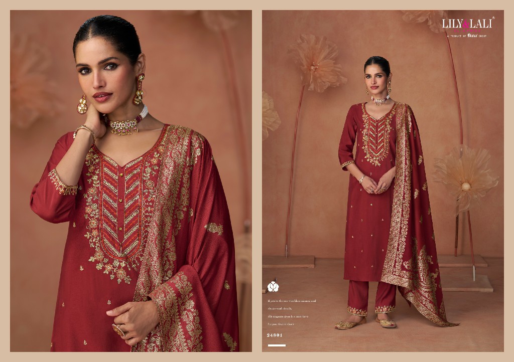 Lily And Lali Shiny Wholesale Readymade 3 Piece Exclusive Premium 2025 Collection