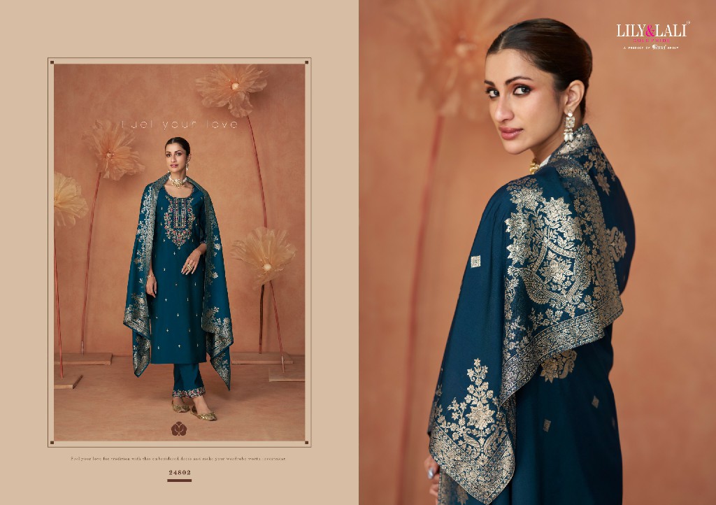 Lily And Lali Shiny Wholesale Readymade 3 Piece Exclusive Premium 2025 Collection