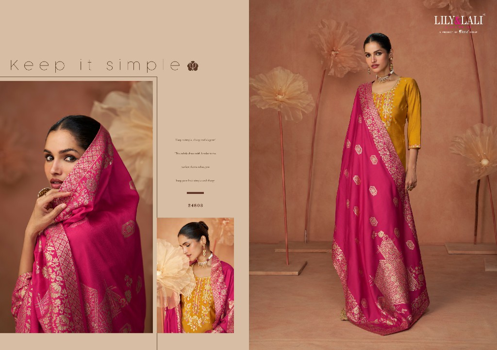 Lily And Lali Shiny Wholesale Readymade 3 Piece Exclusive Premium 2025 Collection