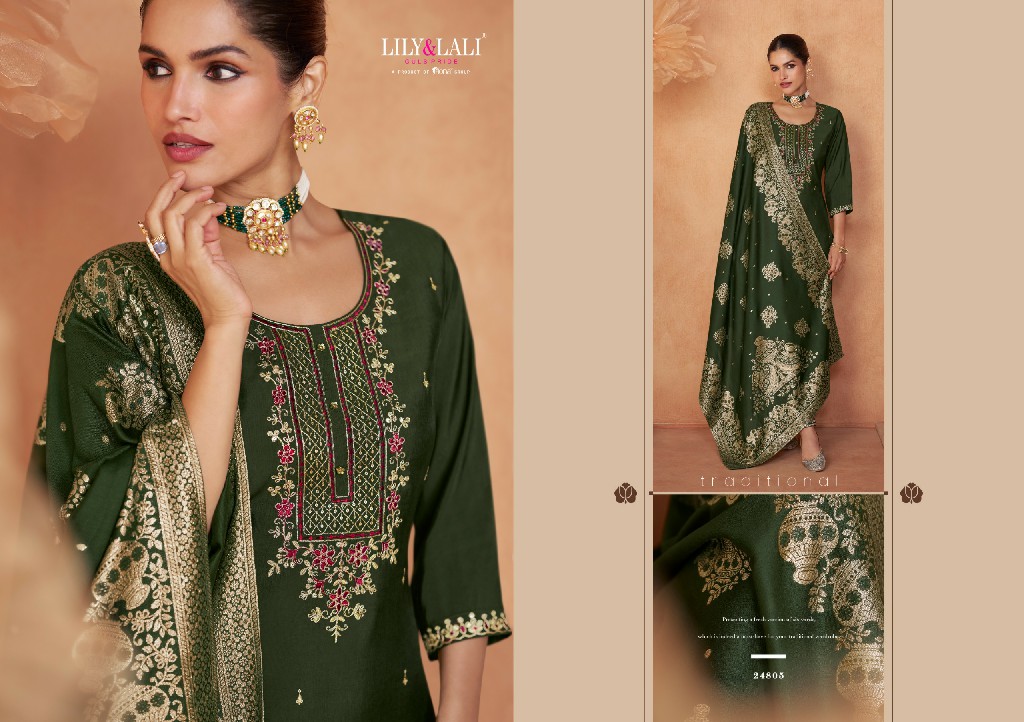 Lily And Lali Shiny Wholesale Readymade 3 Piece Exclusive Premium 2025 Collection