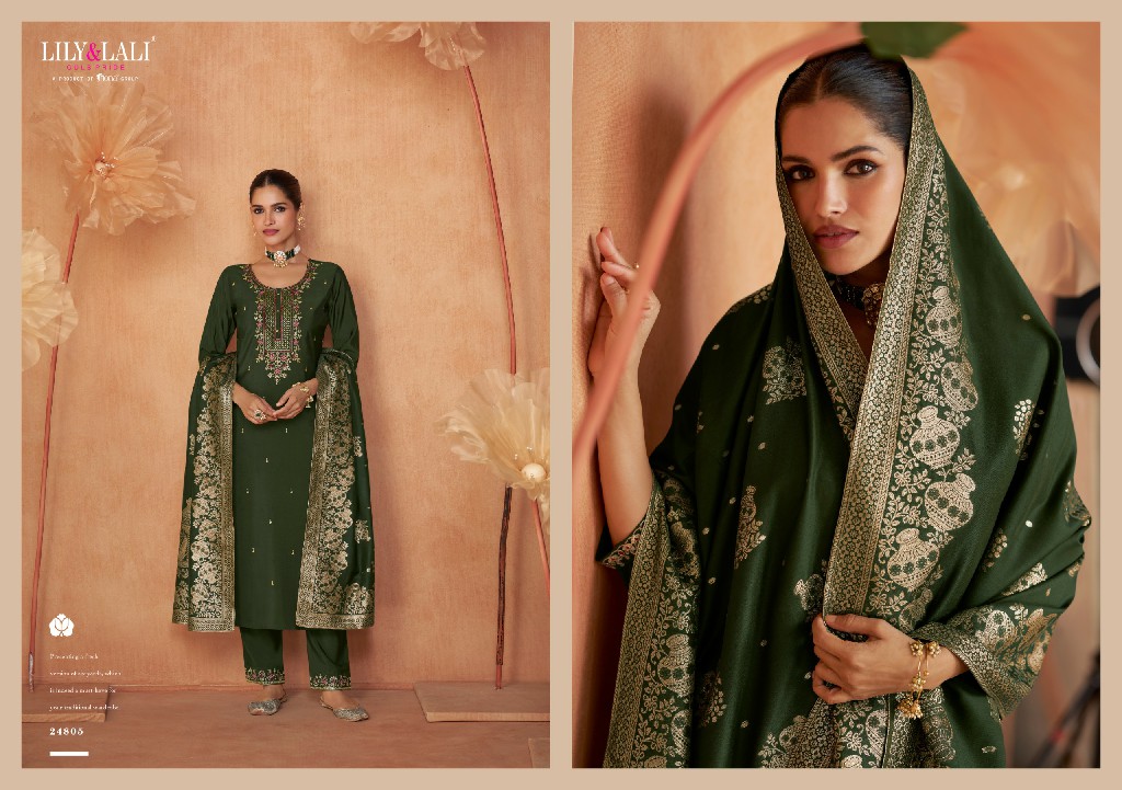 Lily And Lali Shiny Wholesale Readymade 3 Piece Exclusive Premium 2025 Collection