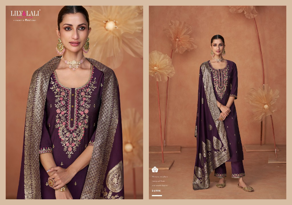 Lily And Lali Shiny Wholesale Readymade 3 Piece Exclusive Premium 2025 Collection