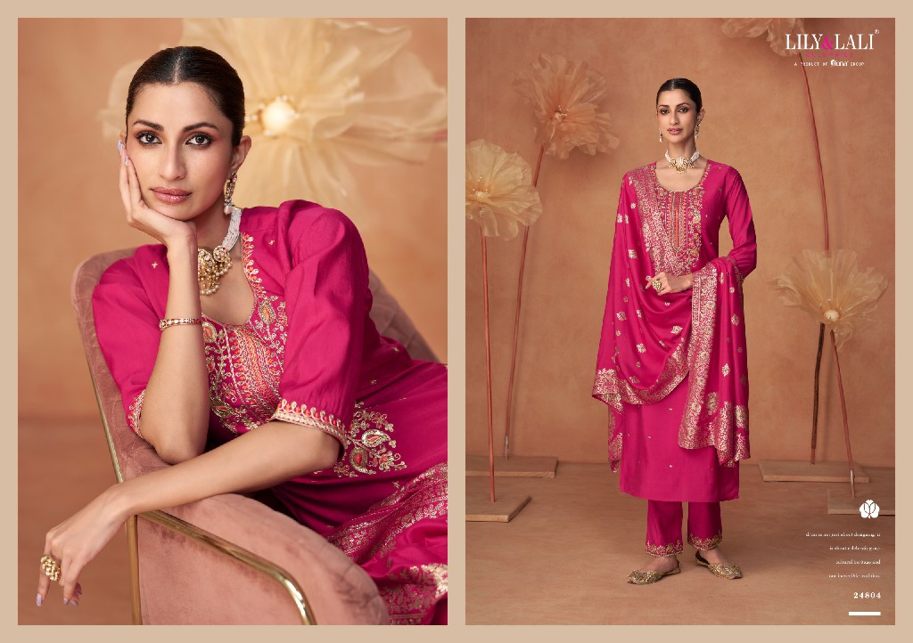 Lily And Lali Shiny Wholesale Readymade 3 Piece Exclusive Premium 2025 Collection