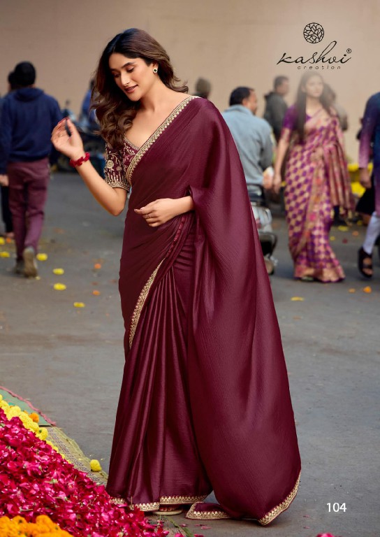 Kashvi Heritage Vol-1 Wholesale Soft Silk With Coding Less Fancy Sarees