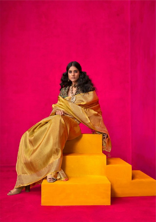 Rajtex Klaila Wholesale Pure Zari Tissue Handloom Silk Sarees