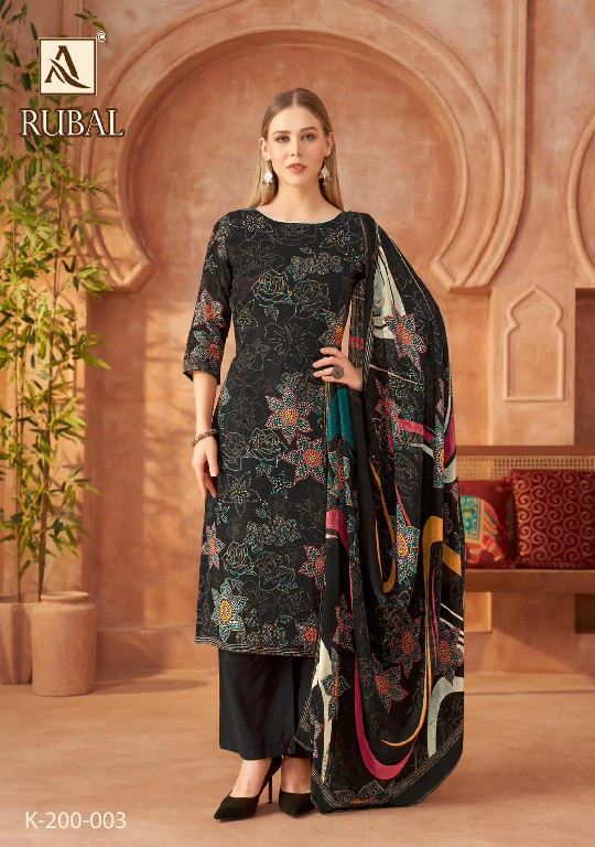 Alok Rubal Wholesale Viscose Muslin With Hand Work Dress Material