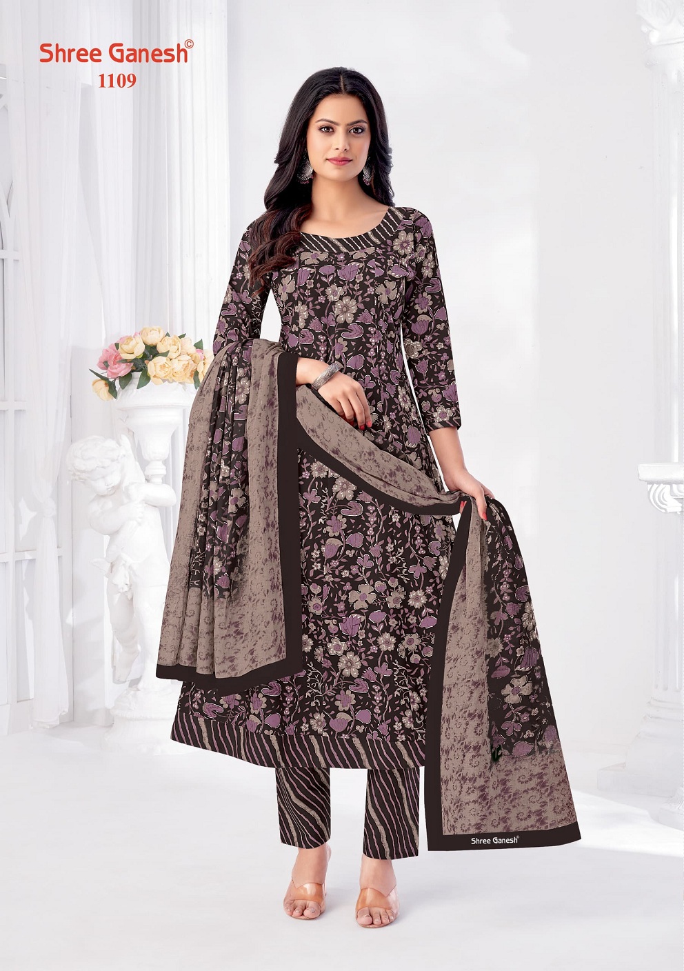 Shree Ganesh Zeenat Vol-1 Wholesale Anarkali Special Cotton Readymade Suits