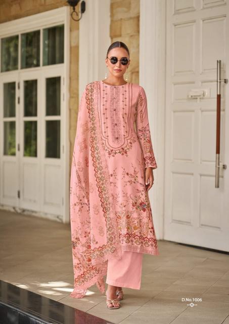 binsaeed originals by the hermitage jam satin modern pakistani suits