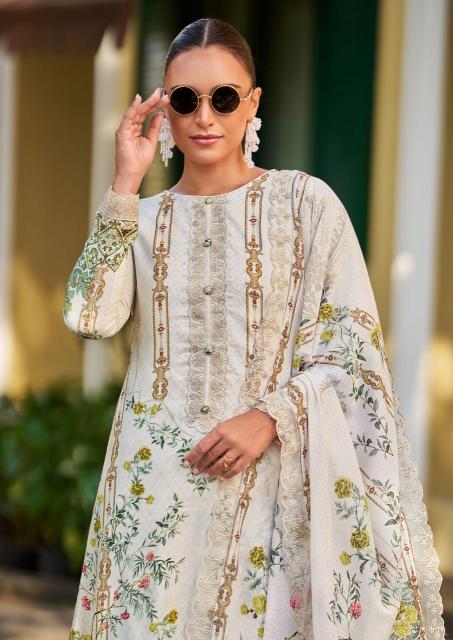 binsaeed originals by the hermitage jam satin modern pakistani suits