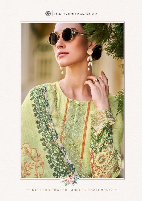 binsaeed originals by the hermitage jam satin modern pakistani suits