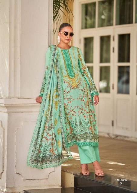 binsaeed originals by the hermitage jam satin modern pakistani suits