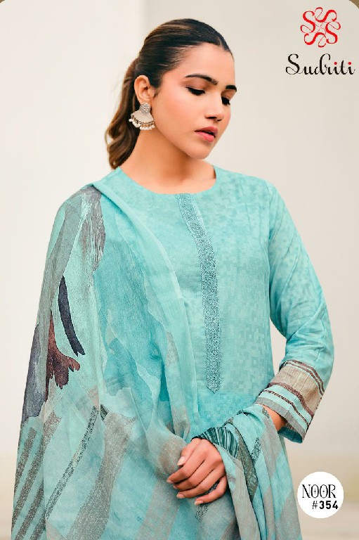 Sudriti Noor Wholesale Pure Cotton Lawn With Hand Work Salwar Suits