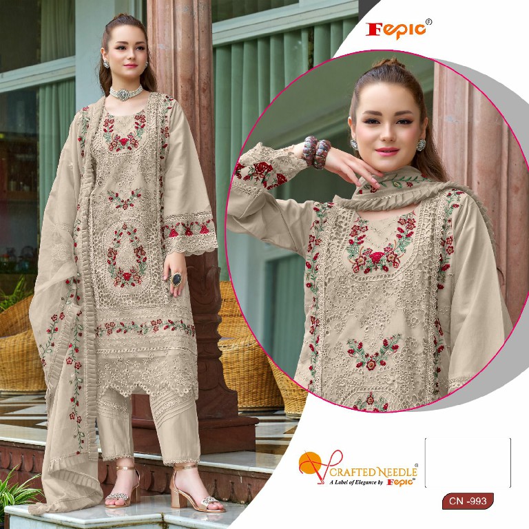 Fepic Crafted Needle CN-993 Wholesale Readymade Indian Pakistani Suits