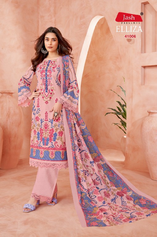 Jash Elliza Vol-41 Wholesale Pure Cotton Printed Dress Material