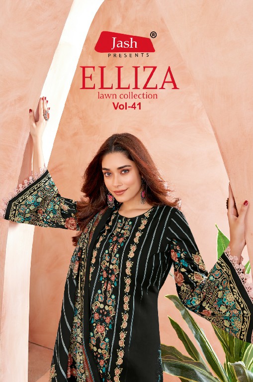 Jash Elliza Vol-41 Wholesale Pure Cotton Printed Dress Material