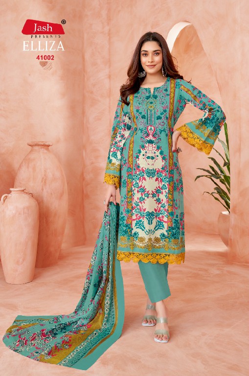 Jash Elliza Vol-41 Wholesale Pure Cotton Printed Dress Material