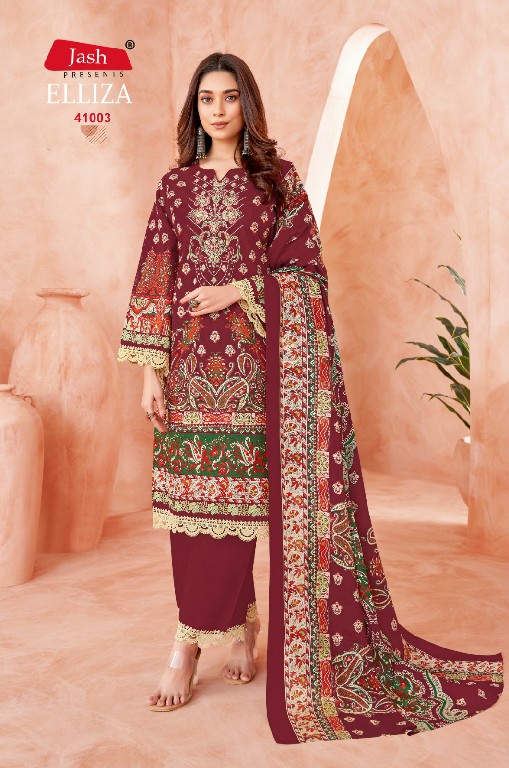 Jash Elliza Vol-41 Wholesale Pure Cotton Printed Dress Material