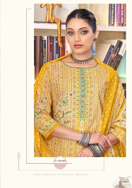 Harshit Summer Saga Wholesale Pure Cotton With Swarovski Diamond Work Dress Material