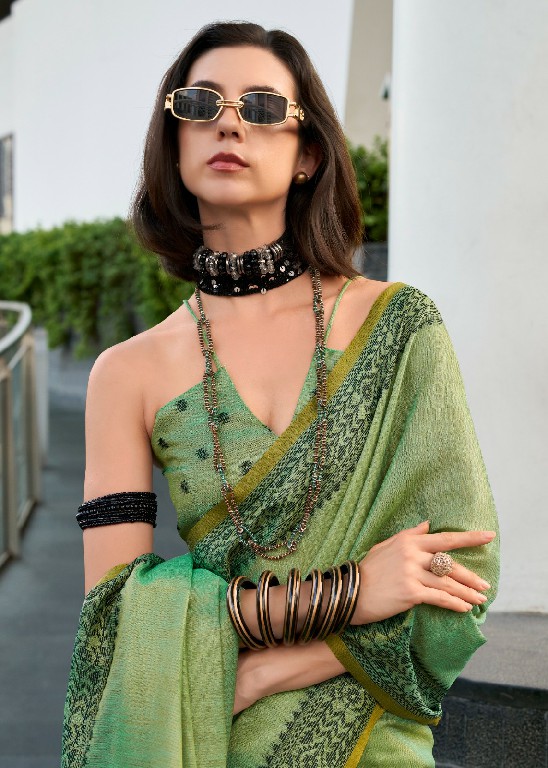 blackberry by rajpath linen tissue silk elegant style saree supplier