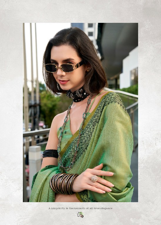 blackberry by rajpath linen tissue silk elegant style saree supplier