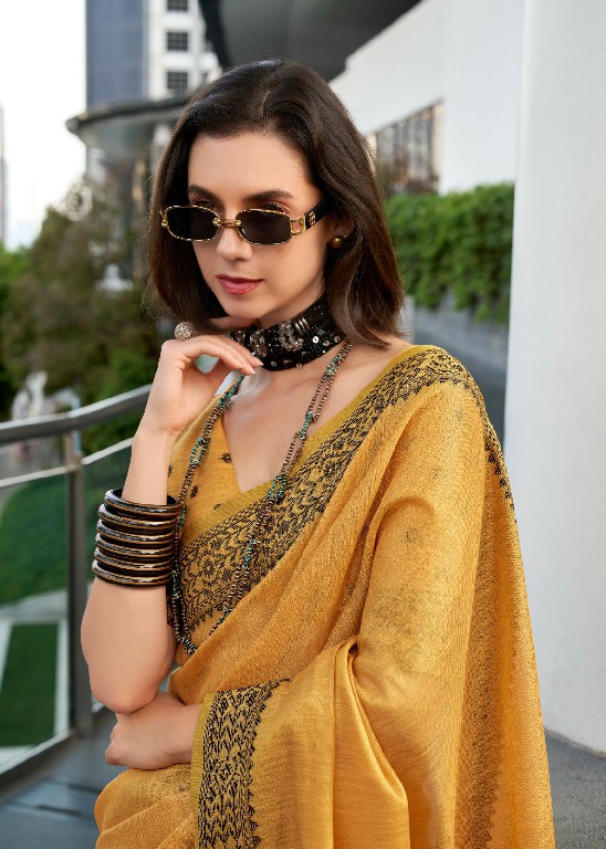 blackberry by rajpath linen tissue silk elegant style saree supplier