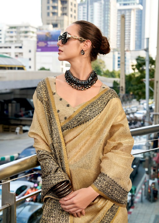 blackberry by rajpath linen tissue silk elegant style saree supplier