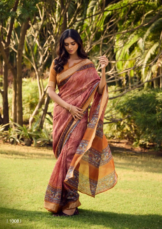 sugandha by sr saees cotton with jari work daily wear fancy sarees