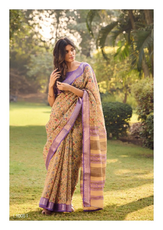 sugandha by sr saees cotton with jari work daily wear fancy sarees