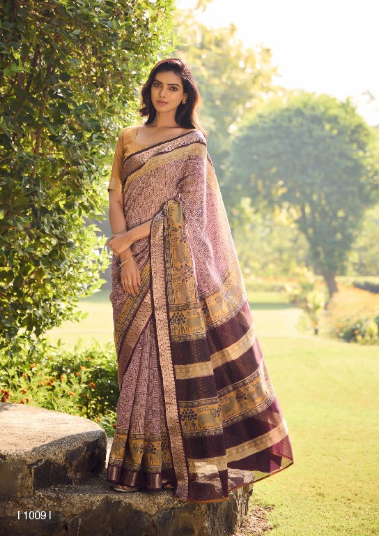 sugandha by sr saees cotton with jari work daily wear fancy sarees