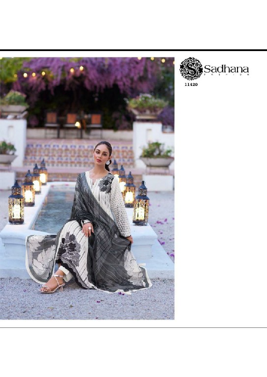 Sadhana Iliana Wholesale Pure Jamm Cotton With Fancy Work Salwar Suits